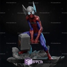 araña Thor arte fan 3d print model - Mito3D