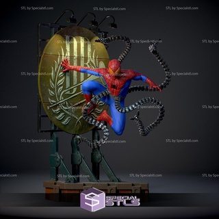 spiderman wall street light ready 3d print 3d print model - Mito3D