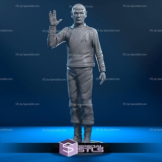 Spock stl Dosyalar ayakta star yürüyüş 3d model 3d print model - Mito3D