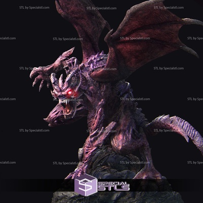 steve démon numérique sculpture specialstl 3d print model - Mito3D