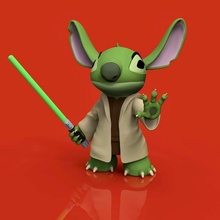 dikiş Yoda star savaşlar 3d print model - Mito3D