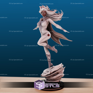 tempête Hommes Puissance base prêt 3d impression 3d print model - Mito3D