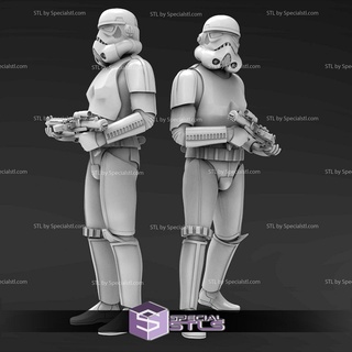 stormtroopers stl files standing starwars 3d print model - Mito3D