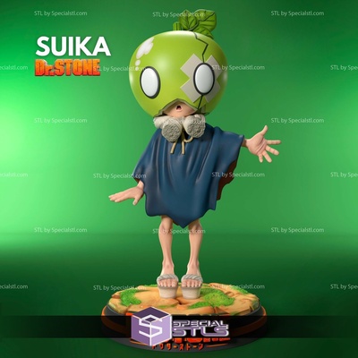 suika dr stone digital sculpture specialstl 3d print model - Mito3D