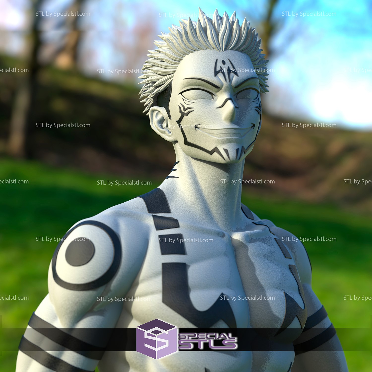 Jogo Mask Cosplay - Jujutsu Kaisen Cosplay 3D Print Model by