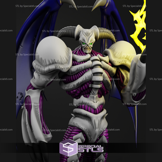 summoned skull yugioh 3d model 3d print model - Mito3D