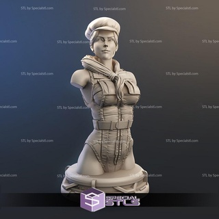 super soldat cammy buste stl dossiers 3d print model - Mito3D
