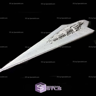 super estrela destruidor guerra estrelas 3d modelo especial 3d print model - Mito3D