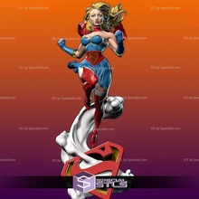 supergirl bombshell v2 dc 3d print model - Mito3D