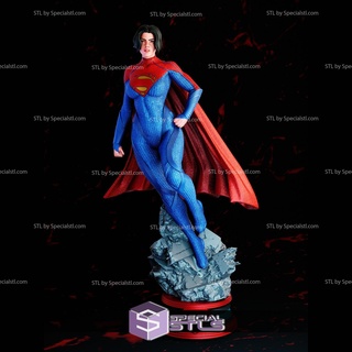 supergirl sasha Rua vôo pronto 3d impressão 3d print model - Mito3D