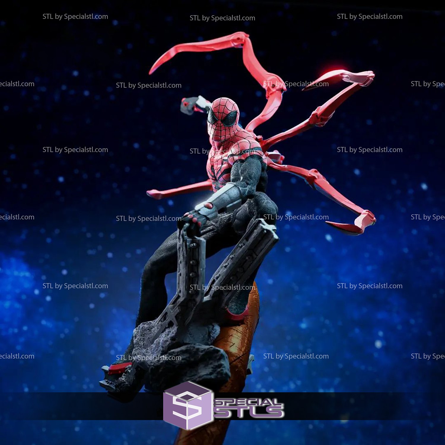 superior spider-man 3d printing model stl files 3D print model - Mito3D