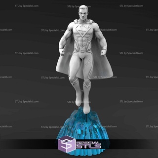 superman 3d model ice base 3d print model - Mito3D