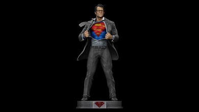 Süpermen Henry Cavill v2 dc fanart 3d print model - Mito3D