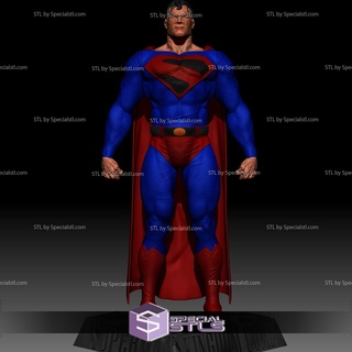 superman kingdom come 3d model superman kingdom come 3d model  3d print model - Mito3D