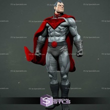 superman red son fanart 3d print model - Mito3D