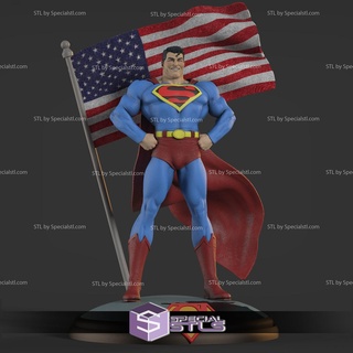 Süpermen gülümsemek ürkütücü stl Dosyalar dc 3d print model - Mito3D