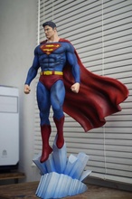 superman stand dc 3d print model - Mito3D