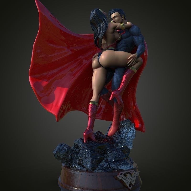 superman woman dc 