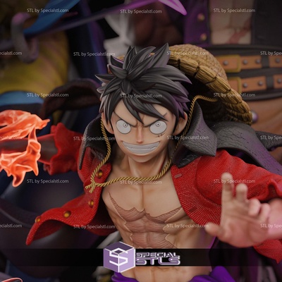 süpernova parça paket toplamak özel maymun d luffy eustas çocuk trafalgar su 3d print model - Mito3D