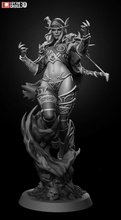 Sylvanas Windrunner Warcraft 3d print model - Mito3D