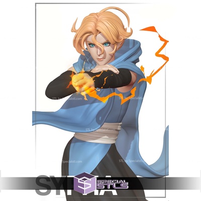 sypha belned castlevania 3d drucken modelle spezialstl 3d print model - Mito3D