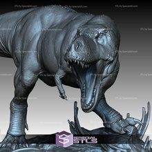 t rex fan art 3d print model - Mito3D
