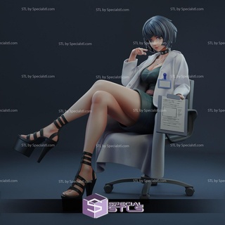 tae Takemi persona5 3d print model - Mito3D