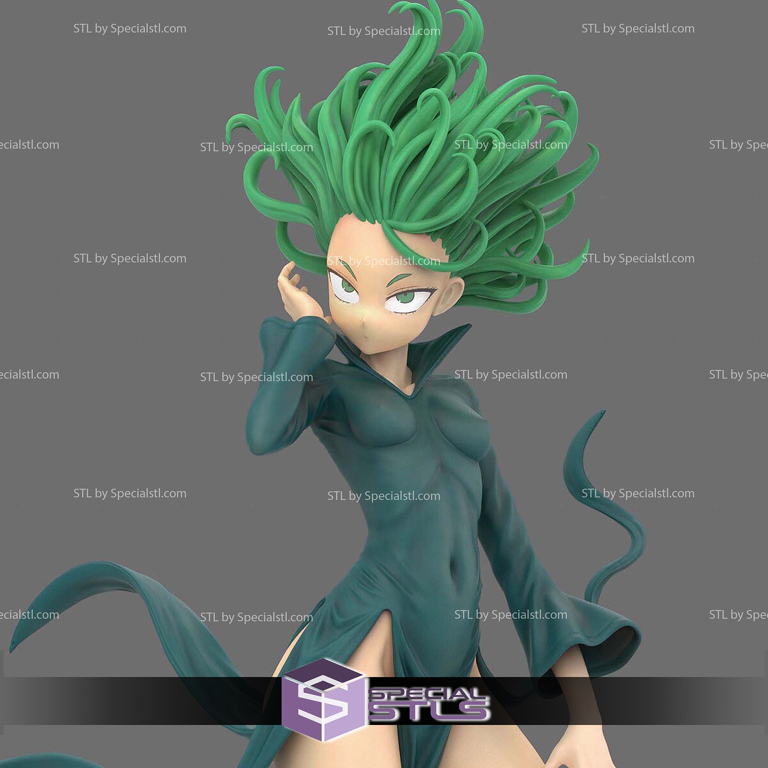 tatsumaki tornado schlagen digital skulptur spezialstl 3D print model - Mito3D