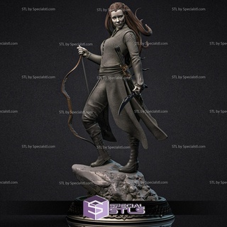 tauriel evangelina lilly 3d modelo hobbit 3d print model - Mito3D