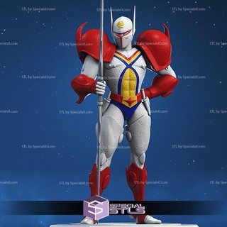 tekkaman stl dossiers espace Chevalier 3d print model - Mito3D