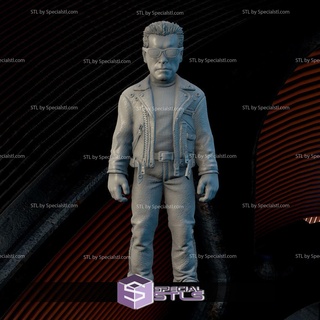 terminator chibi 3d printing figurine 3d print model - Mito3D