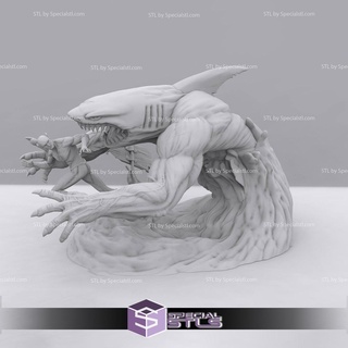 terör flaş kral Köpekbalığı stl Dosyalar 3d print model - Mito3D