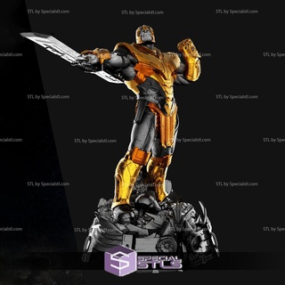 Thanos 3d modelo pé 3d print model - Mito3D