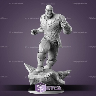 Thanos açao pose 3d modelo 3d print model - Mito3D