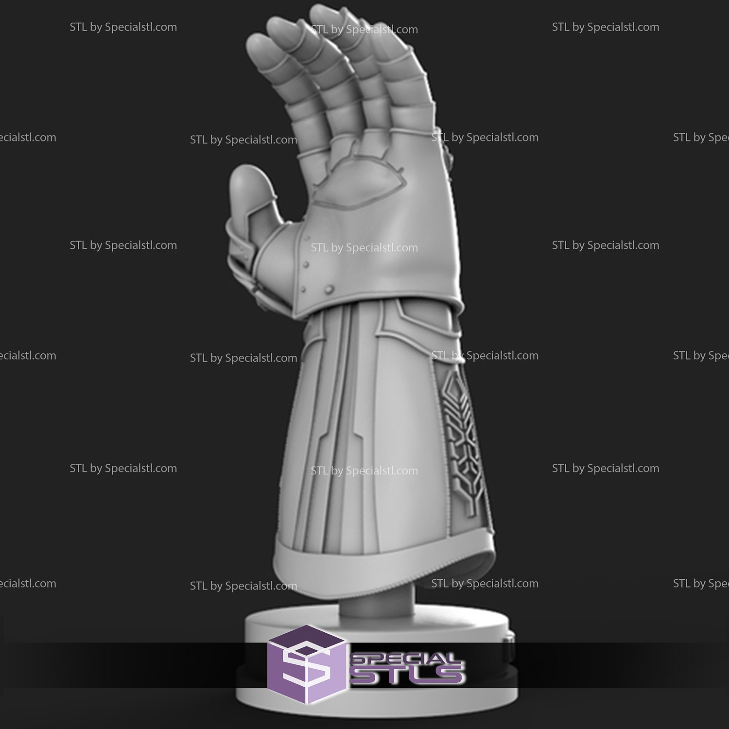 thanos infinity gauntlet 3d print model display 3D print model - Mito3D