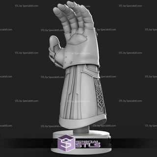 Thanos infinidade manopla 3d impressão modelo exibição 3d print model - Mito3D