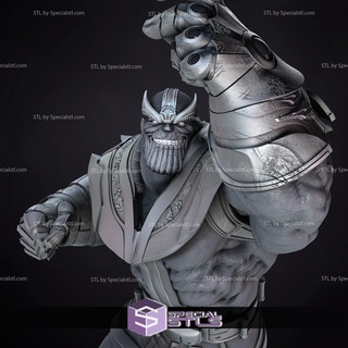 Thanos louco titã 3d modelo 3d print model - Mito3D