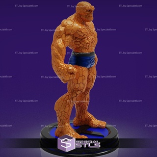 thing stl files standing fantastic four 3d print model - Mito3D