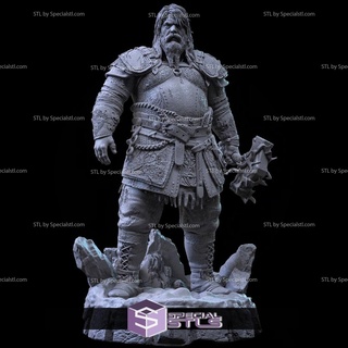 Thor Dieu guerre Ragnarok Thor Dieu guerre Ragnarok 3d print model - Mito3D