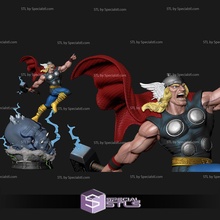 Thor clássico v2 maravilha 3d print model - Mito3D