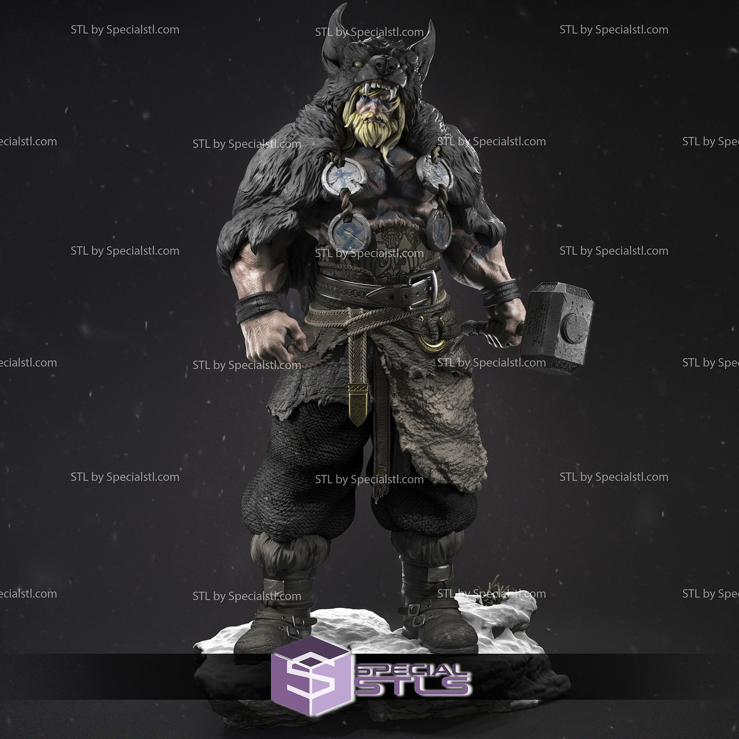 thor wild Outfit 3D print model - Mito3D
