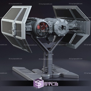 tie bomber stl files starwars 3d print model - Mito3D