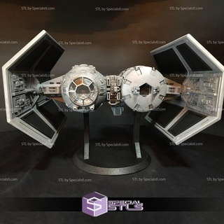 cravatta bombardiere v2 Guerre stellari 3d stampa figurina 3d print model - Mito3D