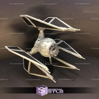 tie defender starwars 3d printing figurine 3d print model - Mito3D