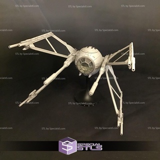 cravatta quad ala Guerre stellari 3d stampa figurina 3d print model - Mito3D