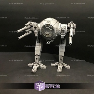 attacher marcheur guerres étoiles 3d impression figurine 3d print model - Mito3D