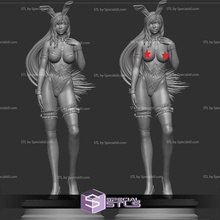 Tifa Lockhart tavşan final fantezi vii 3d print model - Mito3D