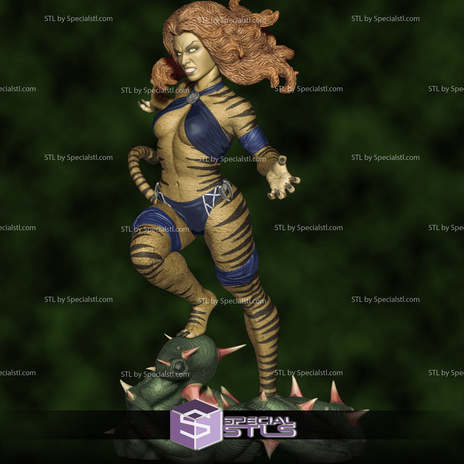 tigra merveille 3D print model - Mito3D