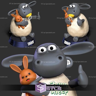 timmy shaun sheep 3d printable ready print 3d print model - Mito3D