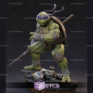 tmnt Donatello clássico 3d print model - Mito3D